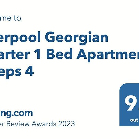 Liverpool Georgian Quarter 1 Bed Apartment Sleeps 4 Exterior foto